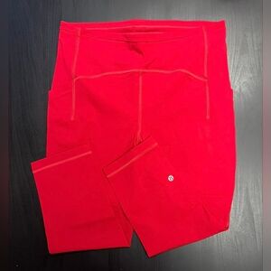 Lululemon Swift Speed High-Rise Crop - Sz 12